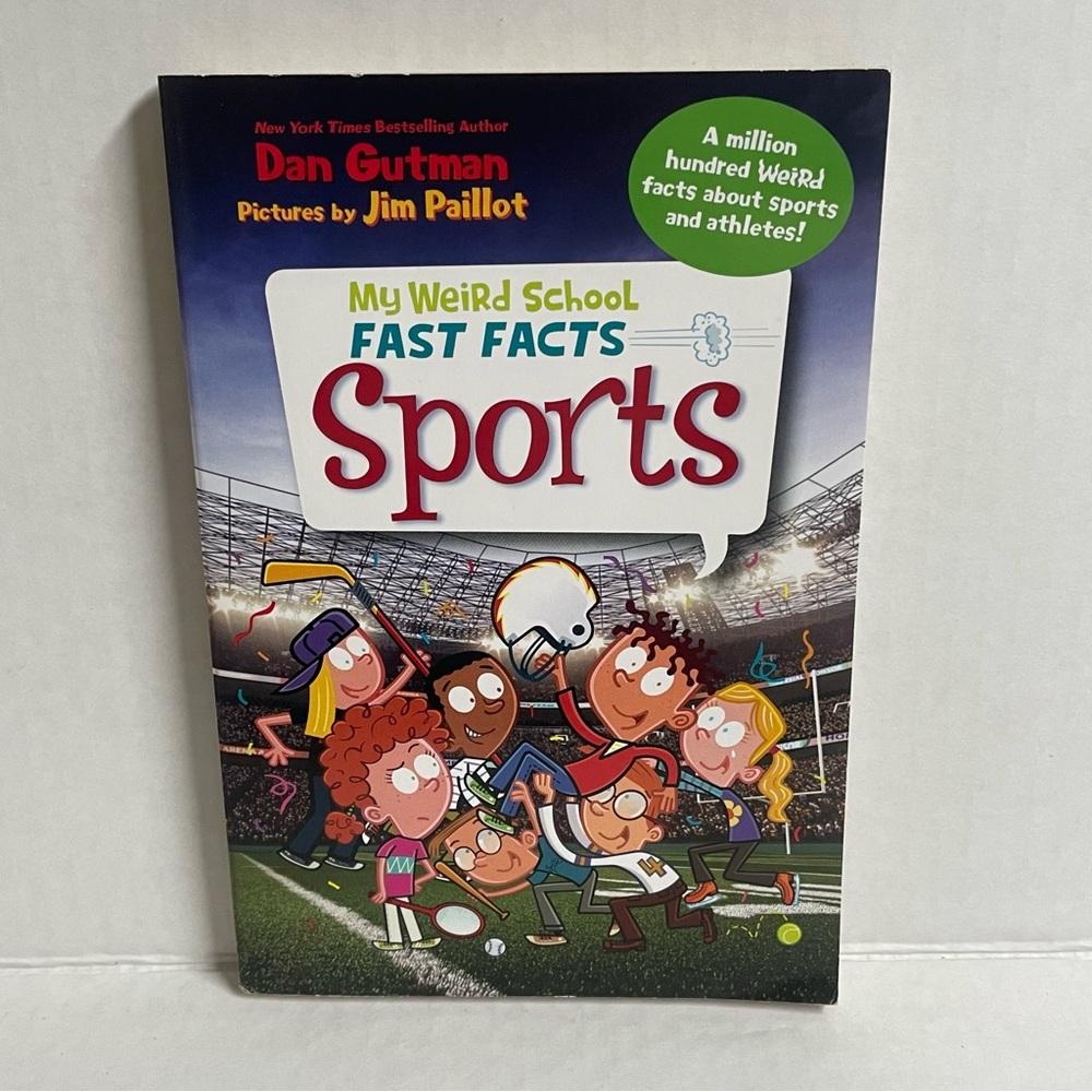♦️$3♦️ My Weird School Fast Facts Sports by Dan Gutman kids book